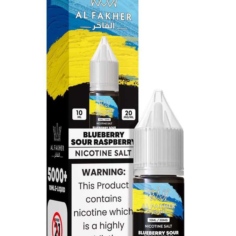vapeableeu.com Blueberry Sour Raspberry 20MG Strengths 10ML 5000+ Nic Salt E-LIQUIDS by Al Fakher