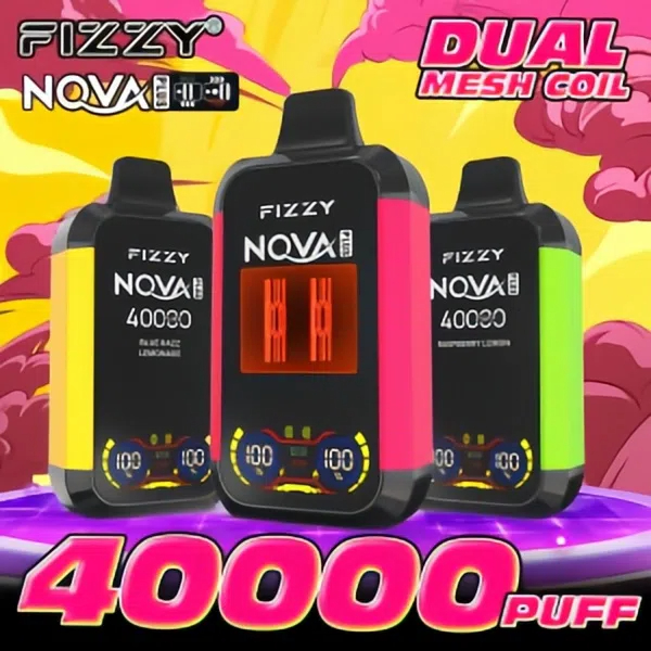 vapeableeu.com Fizzy Nova Plus 40000 Puffs: A revolutionary upgrade for the ultimate vaping experience!