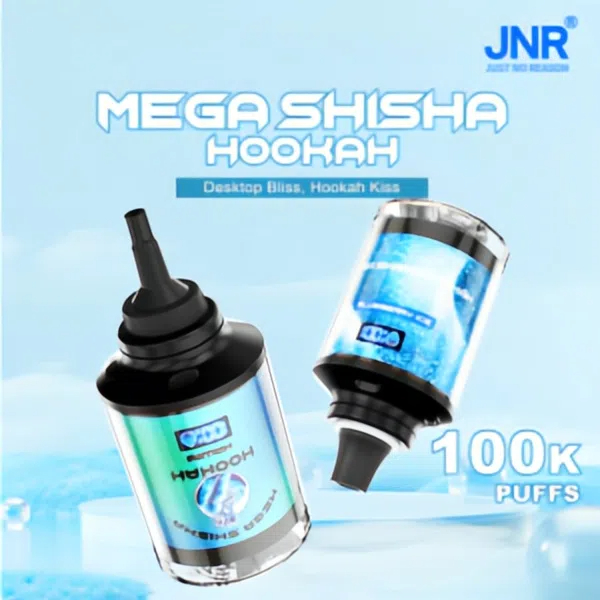 vapeableeu.com Redefining Longevity: JNR Mega Shisha Hookah 100K Puffs – The Ultimate Luxury Experience in Large-Capacity Vape!
